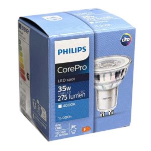 Philips LED spot GU10 3,5-35W 4000K - Afbeelding 2