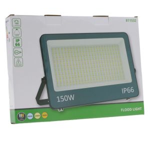 LED Bouwlamp 150W 3CCT zwart - Afbeelding 2