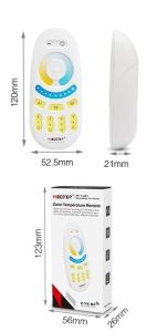 CCT afstandsbediening 2.4G 4-zones - Afbeelding 2