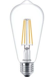 Philips LED ST64 E27 7-60W 2700K filament helder blister - Afbeelding 2