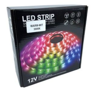 RGB-CCT LED tuinspot IP65 9W rond zwart - Afbeelding 2