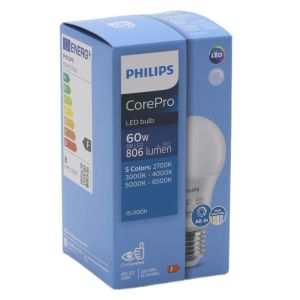 Philips LED GLS E27 8-60W 5CCT mat dimbaar - Afbeelding 2