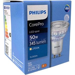 Philips LED spot GU10 4-50W 2700K dimbaar - Afbeelding 2