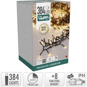 Tree Clusterverlichting 384 LEDS warm wit - Afbeelding 2