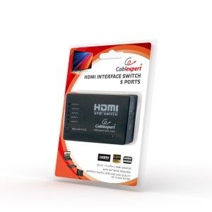 HDMI switch 5 in->1 uit met AB - Afbeelding 2