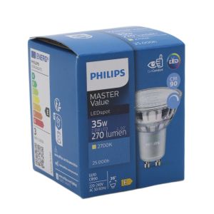 Philips LED spot GU10 2,8-35W 2700K dimbaar - Afbeelding 2