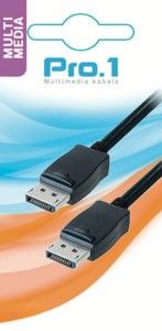 Displayport 20pin male naar male 2m - Afbeelding 2