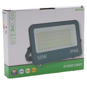 LED Bouwlamp 50W 3CCT zwart - Afbeelding 2