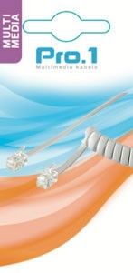 TCD RA 3-voudig 5m snoer zwart - Afbeelding 2