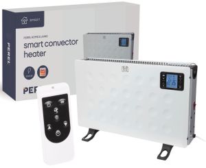 Convectorkachel 2000W wit met thermostaat SMART Wi-Fi TUYA - Afbeelding 2