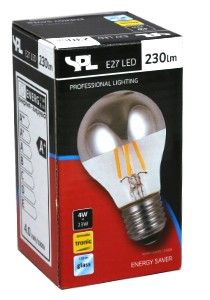 Philips LED kogel E27 4,3-40W 2700K filament mat - Afbeelding 2