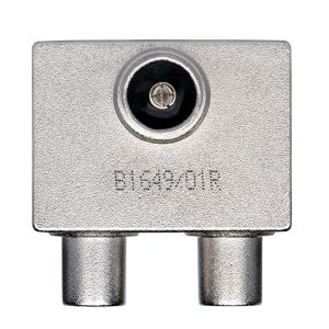 Coax opdruk verdeler 2-voudig IEC - TV splitter - Afbeelding 3