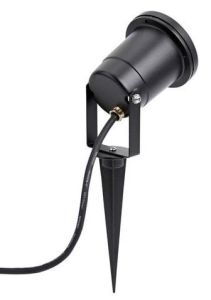 Tuinspot op spie zwart GU10 28cm outdoor IP65 - Afbeelding 3
