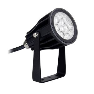 RGB-CCT LED tuinspot IP65 6W rond zwart IP66 - Afbeelding 3