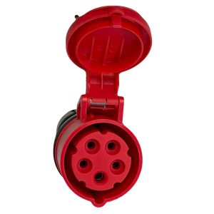 CEE 5P/16A/400V contra rood - Afbeelding 3