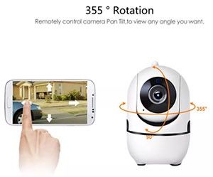 WiFi IP Camera voor binnen roterend SMART Wi-Fi TUYA - Afbeelding 3