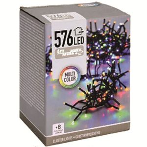 Clusterverlichting 576 LEDS multi color - Afbeelding 3