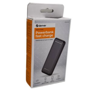 Powerbank 10.000mA zwart + led indicatie + 20W snelladen - Afbeelding 3