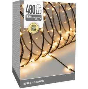 Softwire strengverlichting 480 LEDS extra warm wit - Afbeelding 3