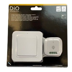 DiO Set draadloos schakelen 1x module + wandschakelaar - Afbeelding 3