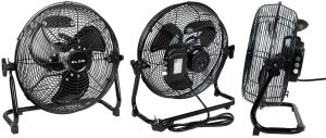 Vloerventilator 30cm 70W zwart - Afbeelding 3