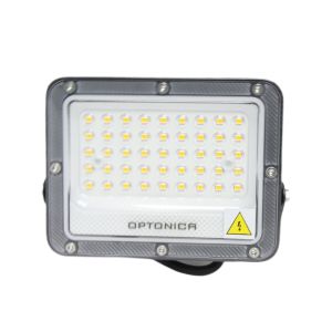 LED Bouwlamp 30W 6000K zwart - premium - Afbeelding 3