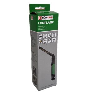 LED looplamp oplaadbaar 5W COB opvouwbaar + dimmer - Afbeelding 3