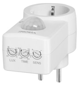 Bewegingsmelder IR stopcontactmodel wit - Afbeelding 3