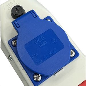 CEE 5P/32A/400V opbouw wcd rood + wcd 230v RA - Afbeelding 3