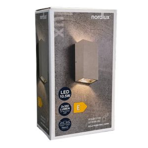 LED Wandlamp Rold plat zandkleur 10,5W 3000K IP54 - Afbeelding 3