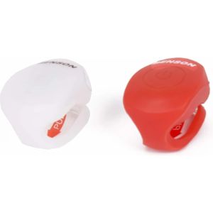 LED fietslampset 2 delig rood/wit - Afbeelding 3