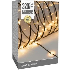 Softwire strengverlichting 320 LEDS extra warm wit - Afbeelding 3