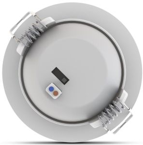 LED inbouwspot 4W 3CCT 80mm 36gr rond verstelbaar wit - Afbeelding 3