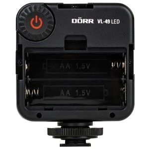 Videolamp LED op batterijen dimbaar 6000k - Afbeelding 3