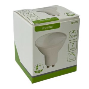 LED spot GU10 230V 7-75W 120gr wit 2700K dimbaar SENSOR - Afbeelding 3