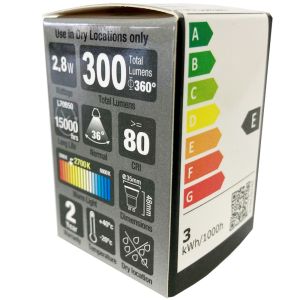Integral LED spot MR11 GU10 230V 2,8-30W 2700K - Afbeelding 3