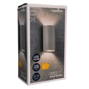LED Wandlamp Rold halfrond zandkleur 10,5W 3000K IP54 - Afbeelding 3