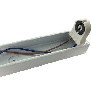 Montagebalk 1x 120cm voor LED Tube LEEG - Afbeelding 3