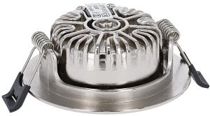LED inbouwspot 6W 3CCT 82mm 36gr rond verstelbaar geschuurd staal - Afbeelding 3