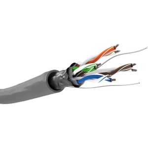 UTP CAT5E 4x2 AWG24 100m grijs massief - Afbeelding 3