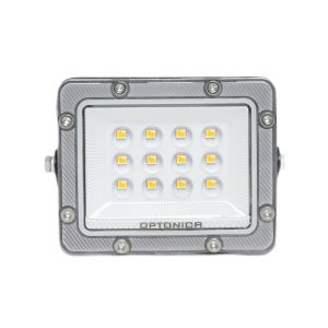 LED Bouwlamp 10W 6000K zwart - premium - Afbeelding 3