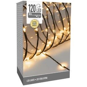 Softwire strengverlichting 120 LEDS extra warm wit - Afbeelding 3