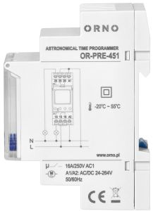 Schakelklok op din rail digitaal - 2 kanalen - Afbeelding 3