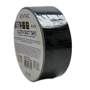 Reparatietape 50mm rol 50m zwart - Afbeelding 3
