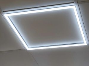 LED edgelit paneel zwart 60x60cm 40W 3CCT 3525Lm - Afbeelding 3