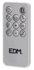 Keramische kachel wandmodel zwart/wit 2000W - Afbeelding 3