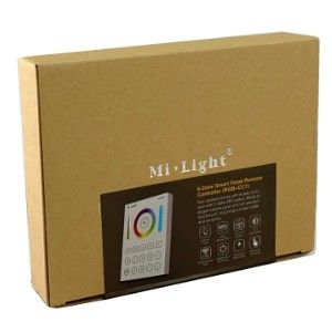 RGB-CCT draadloze opbouw schakelaar 2.4G 8-zones wit - Afbeelding 3