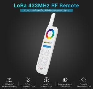 RGB-CCT afstandsbediening 8-Zone 433MHz - Afbeelding 3
