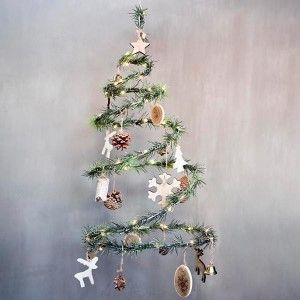 Hangende kerstboom spiraal 40 LEDS excl. batterij 2xAA - Afbeelding 3