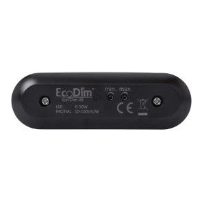 LED Snoerdimmer universeel 230V 0-50W zwart - Afbeelding 3